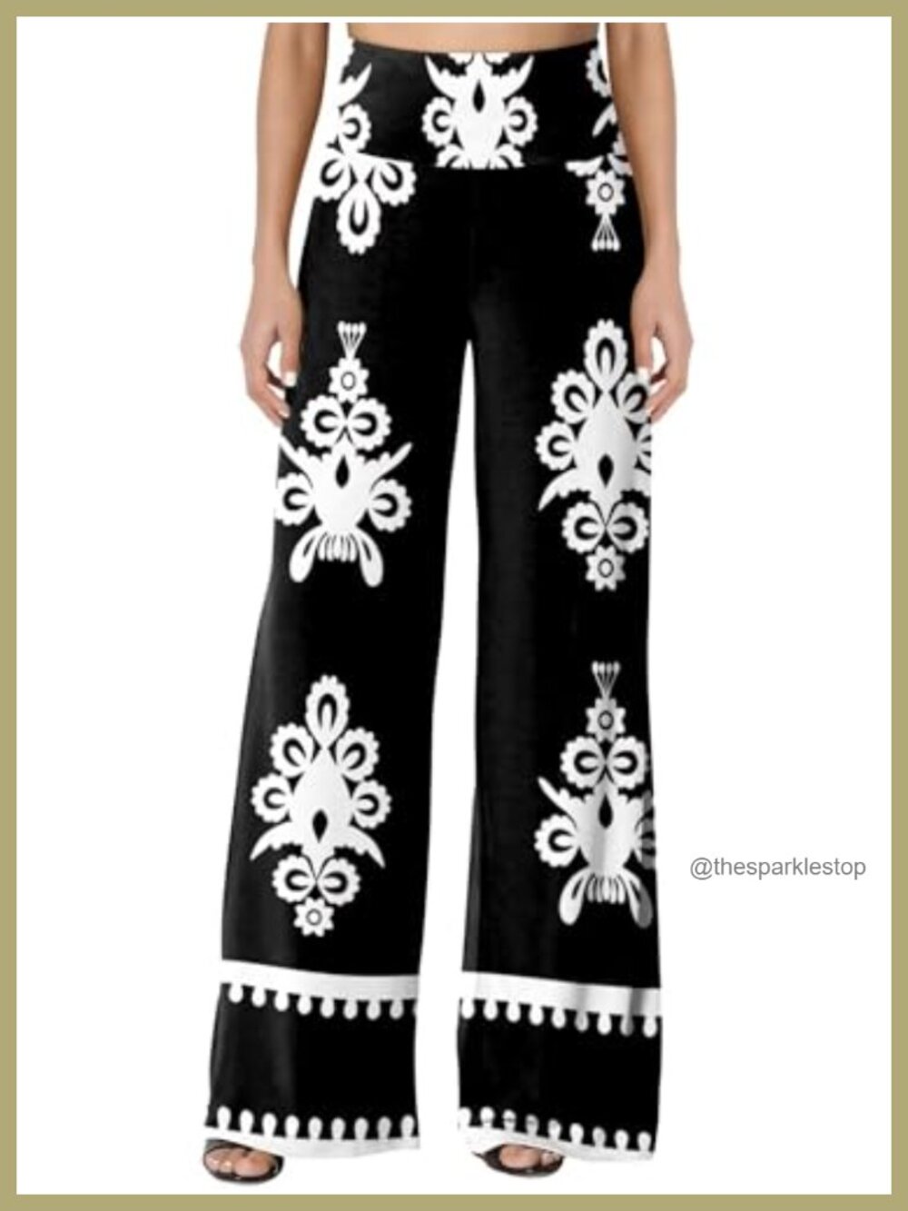 Wide Leg Palazzo Lounge Pants Stretchy High Waist Flowy Casual